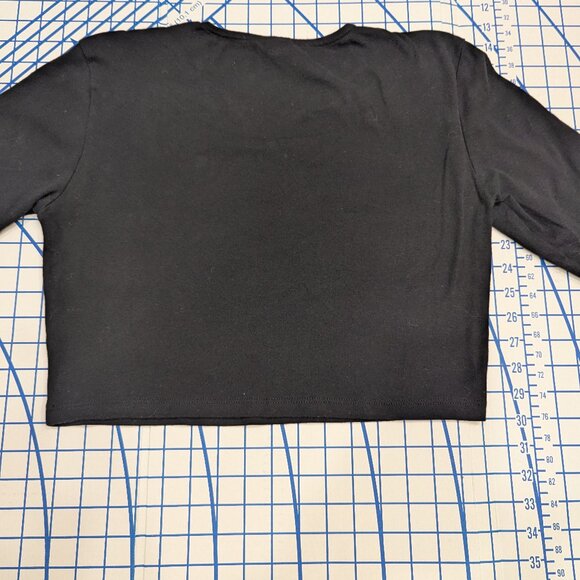 Urban Outfitters Graphic Truth Hurts Lion Long Sleeve Crop Top -XL- - Picture 6 of 6